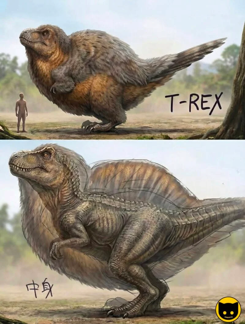 티라노 복원도 근황