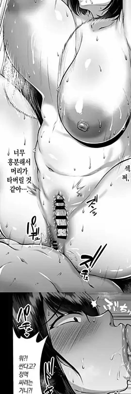 친구의 육덕육덕한 엄마와 질펀하게 땀에 절은 1박 2일 스터디